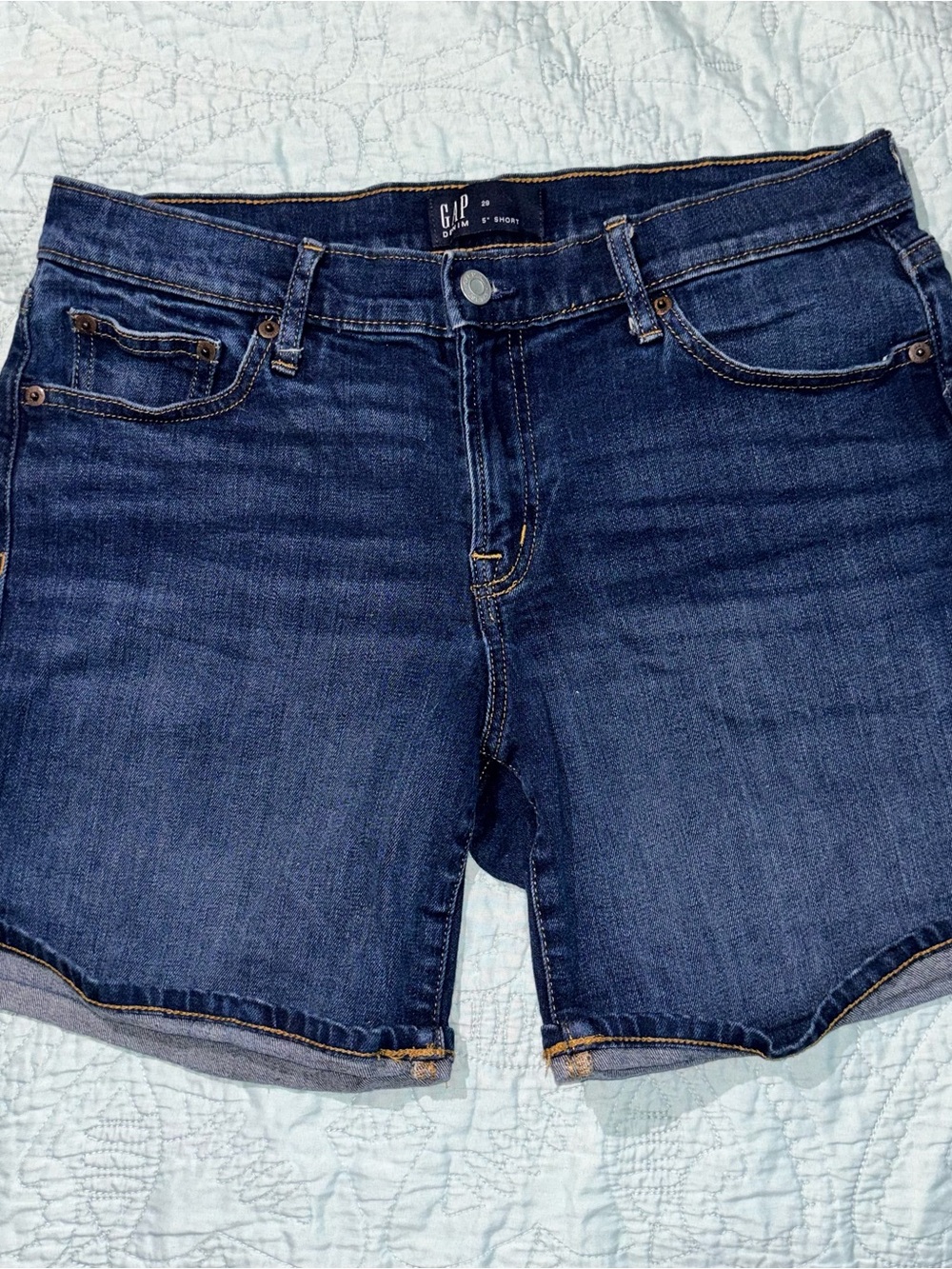 GAP Women’s Indigo Blue Denim Shorts